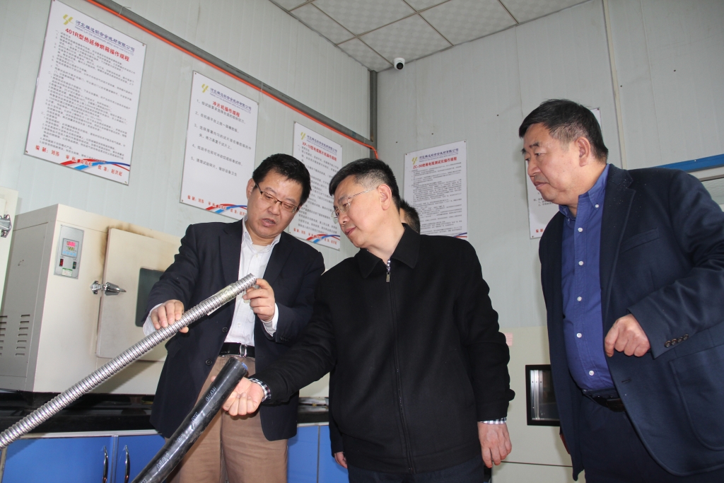 2020年11月1日，河北省市场监管局质量发展局局长国建峰到suncitygroup太阳集团调研